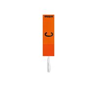 Erima Brassard de capitaine 7242510 jeunesse unisexe Velcro orange fluo 1
