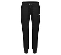 Erima Femme Casual Basics Pantalon Sweat Élastiqué, Noir, 38 EU