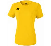 Erima Femme T-Shirt Fonctionnel Teamsport, Jaune, 42 EU