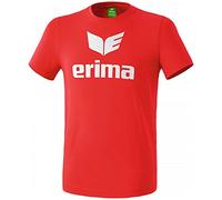 Erima Promo T-Shirt Mixte Adulte, Rouge, FR : L (Taille Fabricant : L)