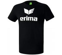 T-shirt enfant Erima Promo noir et blanc 140