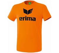 Erima Casual Basics T-Shirt Mixte Enfant, Orange, FR : XS (Taille Fabricant : 152 cm)
