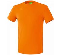 Erima Casual Basics T-Shirt Mixte Enfant, Orange, FR : XXS (Taille Fabricant : 128 cm)