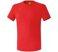Erima Casual Basics T-Shirt Mixte Enfant, Rouge, FR : XXS-XS (Taille Fabricant : 140 cm)