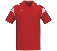 Erima Celebrate 125 Polo Fonctionnel (1112501) Mixte, Rouge/New Bordeaux, 3XL