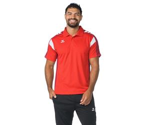 Erima Celebrate 125 Polo Fonctionnel (1112501) Mixte, Rouge/New Bordeaux, XS