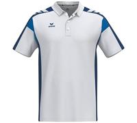 Erima Celebrate 125 Polo Fonctionnel (1112509) Mixte, Blanc/New Navy, XXL