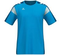 Erima Celebrate 125 T-Shirt Fonctionnel (1082506) Mixte Enfant, curaçao/New Royal, 128