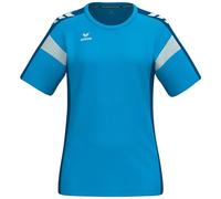 Erima Celebrate 125 T-Shirt Fonctionnel (1082515) Femme, curaçao/New Royal, 44