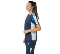 Erima Celebrate 125 T-Shirt Fonctionnel (1082516) Femme, New Navy/Blanc, 44