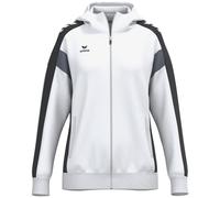 Erima CELEBRATE 125 Veste d'entraînement avec capuche (1032540) Femme, blanc/noir, 40
