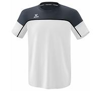 Erima Change by Fonctionnel T-Shirt, Blanc/Gris/Noir, 164 cm Mixte Enfant