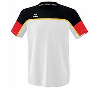 Erima Change by Fonctionnel T-Shirt, Blanc/Noir/Rouge, 140 cm Mixte Enfant
