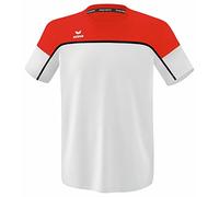Erima Change by Fonctionnel T-Shirt, Blanc/Rouge/Noir, L Homme