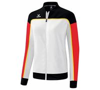 Erima Change by Fonctionnel Veste de présentation, Blanc/Noir/Rouge, Taille 34 Femme