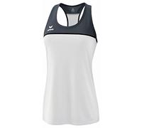 Erima Change by Léger Débardeur, Blanc/Gris/Noir, Taille 38 Femme