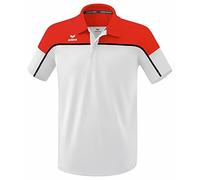 Erima Polo Change by – Blanc/Rouge/Noir – Homme XXL