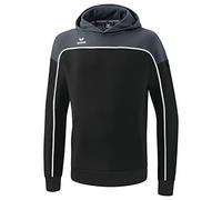 Erima „Change by Sweat à Capuche, Black Grey/Slate Grey/Blanc, M Homme