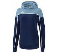 Erima „Change by Sweat à Capuche, New Navy/Faded Denim/Blanc, 40 Femme