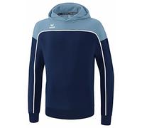 Erima „Change by Sweat à Capuche, New Navy/Faded Denim/Blanc, L Homme