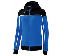 Erima Change by Veste de survêtement avec Capuche, Bleu Roi/Noir/Blanc, Taille 38 Femme