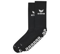 Erima Chaussettes d'entraînement Grip (3182401) Mixte, noir/gris, 35-38