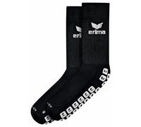 Erima Chaussettes d'entraînement Grip (3182401) Mixte, noir/gris, 39