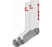 Erima Classic 5-c Chaussettes Enfant-Multicolore (Blanc/Rouge)-FR : XS (Taille Fabricant : 31-34)