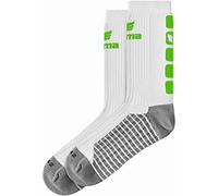 Erima Classic 5-C Chaussettes Mixte Adulte, Blanc/Noir, FR : M (Taille Fabricant : 39-42)