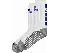 Erima Classic 5-C Chaussettes Mixte Adulte, Blanc/Noir, FR : M (Taille Fabricant : 39-42)