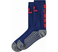 Erima Classic 5-C Chaussettes Mixte Adulte, Blanc/Noir, FR : XL (Taille Fabricant : 47-50)
