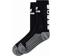 Erima Classic 5-C Chaussettes Mixte Enfant, Blanc/Noir, FR : XS (Taille Fabricant : 31-34)