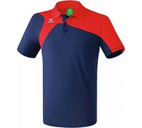Erima Club 1900 2.0 Polo Homme, New Navy/Rouge, FR : S (Taille Fabricant : S)