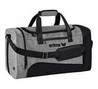 Erima Sac de Sport Club 1900 2.0 Mixte Adulte, Noir/Gris Chiné, FR : M (Taille Fabricant : M)