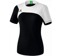 Erima Club 1900 2.0 T-Shirt Femme, Noir/Blanc, FR : XS/S (Taille Fabricant : 36)