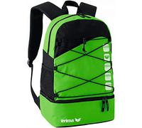 Erima Club 5 Sac à Dos Multifonctions avec Compartiment inférieur Mixte Adulte, Green/Noir, Taille Unique