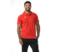 Erima CMPT 3 Wings Poloshirt (2112553) Mixte, Rouge/Blanc, 5XL