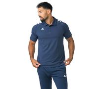 Erima CMPT 3 Wings Poloshirt (2112557) Mixte, New Navy/Blanc, XXS