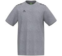 Erima CMPT 3 Wings T-Shirt (2082554) Mixte Enfant, Gris chiné/Noir, 128