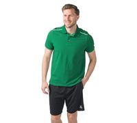 Erima CMPT Poloshirt (2112514) Homme, émeraude/Blanc, 3XL