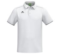 Erima CMPT Poloshirt (2112518) Homme, Blanc/Noir, 3XL