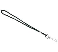 Erima Cordon poignet pour sifflet 25 cm Noir Taille unique
