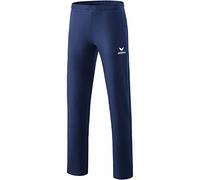 Erima Essential 5-C Pantalon molletonné Mixte Enfant, Noir/Blanc, FR : XS (Taille Fabricant : 164)
