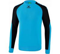 Erima Essential 5-C Sweat-Shirt Mixte Enfant, Curaçao/Noir, FR : XS-S (Taille Fabricant : 164)