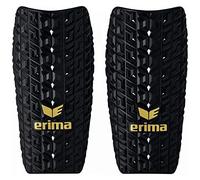 Erima Evo Flex Protections de Football Unisex-Youth, Noir/Or, XS