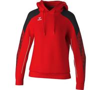 Erima Evo Star Sweatshirt avec Capuche Femme 38 Rouge