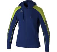 Erima EVO STAR Trainingsjacke mit Kapuze Damen Sweatshirt à capuche 44 Bleu