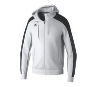 Erima Veste d'entraînement EVO STAR avec capuche (1032408) Homme, blanc/noir, L