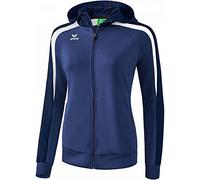 Erima Femme Liga 2.0 Veste D'entraînement Avec Capuche, New Navy/Dark Navy/Blanc, 50 EU