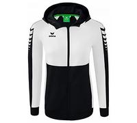 Erima Femme Six Wings capuche, noir/blanc, 38 EU